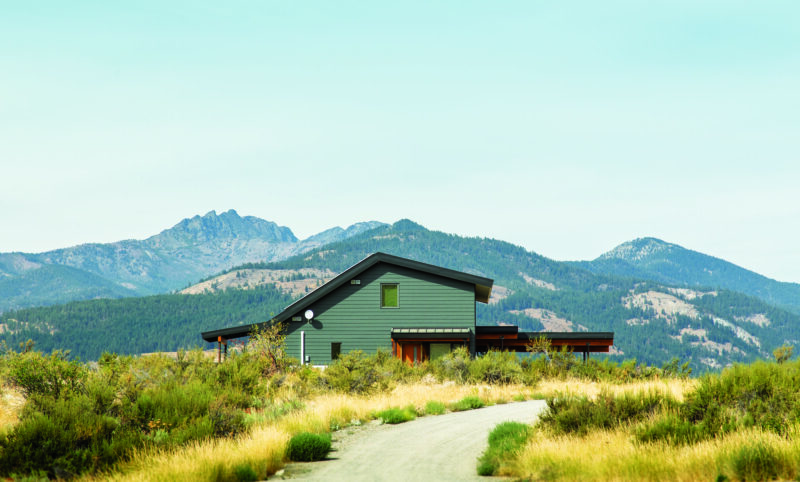 Zero-Energy Retreat Home